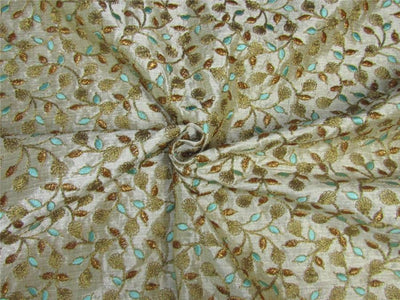 Intricate embroidered fabric 44" wide BRO651[3]
